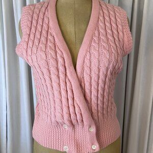 Vintage 80's Nordstrom V-Neck Vest